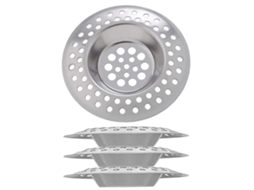 Coadores de Pia INOX, 4pcs, Filtro Anti entupimento