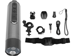 Câmera De Casque Wifi, Moto Hd 1080p, Iluminação Avant Vélo 4k 1080p Com Phare Led, Grande Ângulo 140 Graus,