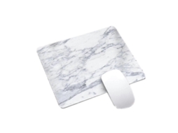 Conjunto De 5 Peças De Mousepad De Mármore Estilo Nórdico Para Jogos, Laptop E Mesa, Com Apoio Para Pulso E Relógio. Olysi Shop