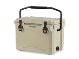 Cooler Portátil Costway 21l Isolamento Incomparável Frio De 5 A 7 Dias Alça De Alumínio Suporte Para Canecas Régua Abridor De Garrafas M Slowmoose
