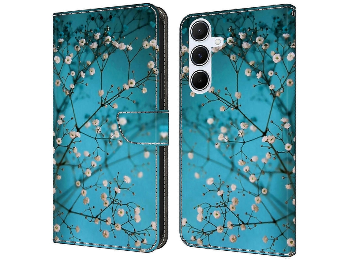 25-26 For Samsung Galaxy A16 5g/ A16 4g Case Pattern Printed Protective Cover Tpu+pu Leather Flip Phone Case