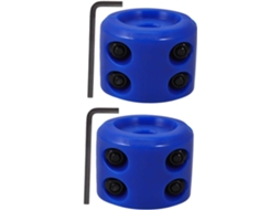 Conjunto De 2 Batentes De Borracha Para Cabo De Guincho Para Quadriciclos, Utvs E Suvs Com Chave Interna.