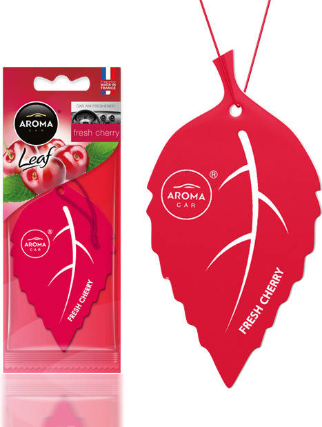 Ambientador de Carro AROMA Leaf (Fresh Cherry)
