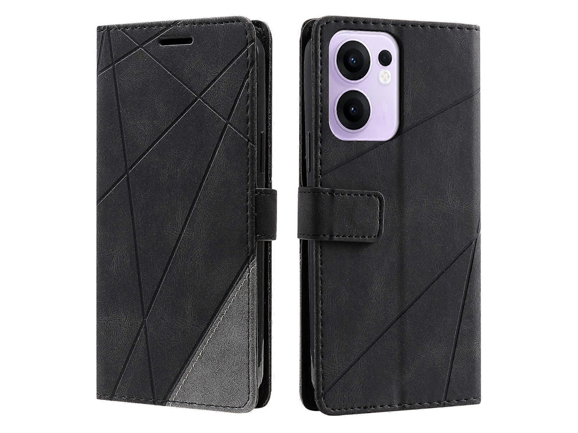 Capa De Celular De Couro Com Emenda Skin Feel