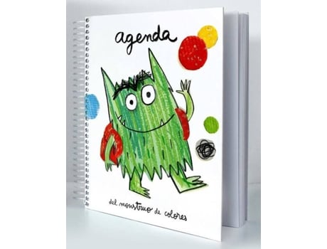 Agenda EDITORIAL FLAMBOYANT El Monstruo De Colores Va Al Cole de Anna Llenas