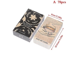 Cartas De Tarot De Bruxa Baralho De Tarot Adivinhação Raro Jogo De Mesa De Oráculo Vintage