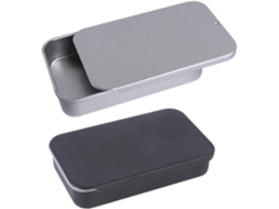 Inoomp Caixa Alimentadora de Pássaros Semi fechada, Pacote com 2, Grande Capacidade, Aço Inoxidável, Alimentador CHABERLU