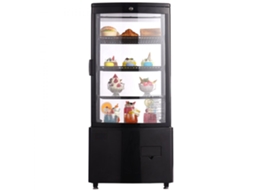 Vitrine Refrigerada De Balcão 85l Com Prateleiras Ajustáveis, Vidro Duplo E Controlo Digital Tekmaquinas