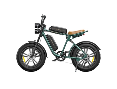 Bicicleta Elétrica M20 26Ah Motor 750W Bateria Dupla 1248Wh Autonomia 120Km Verde ENGWE