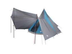 Conjunto 1 Barraca Tipi Vidaxl Azul Tafetá (510 X 690 X 330 Cm)