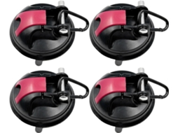 Ganchos De Ventosa Potentes, 4 Camping Com Conector, Gancho