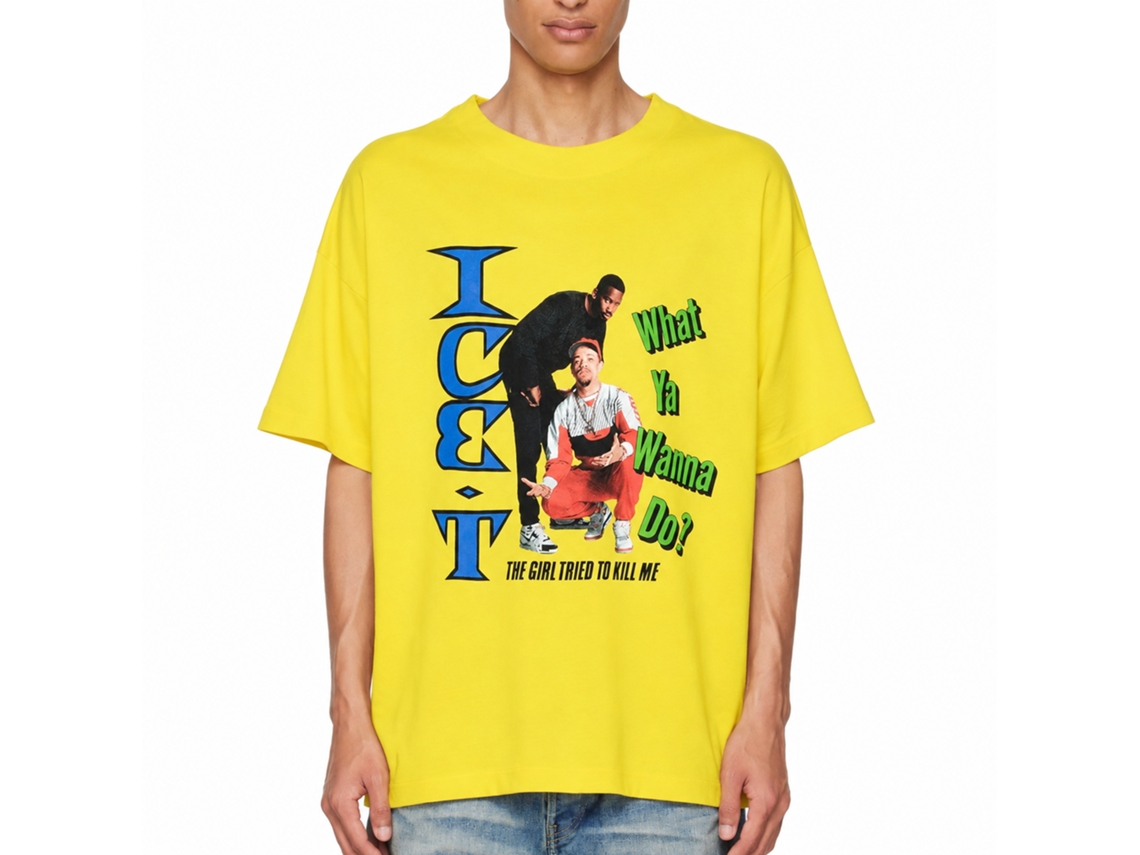 Ice-t What Ya Wanna Do T-shirt Classic Unisex Adults Size:m