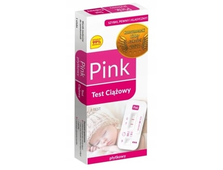 Teste De Gravidez Pink, Formato Compacto Hydrex