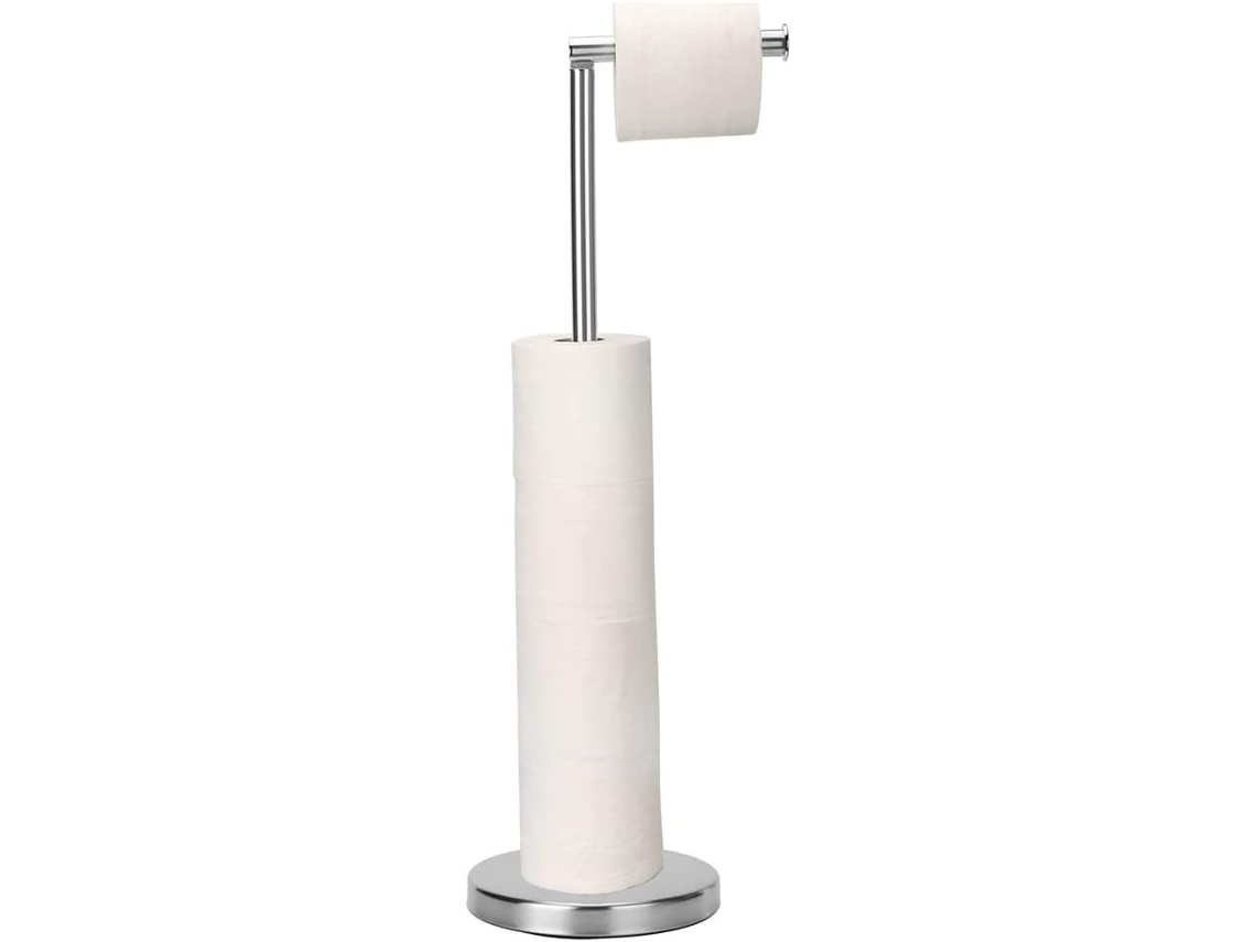Porta Papel Higiênico De Chão Com 4 Rolos De Reposição E Base Resistente. Gokoco