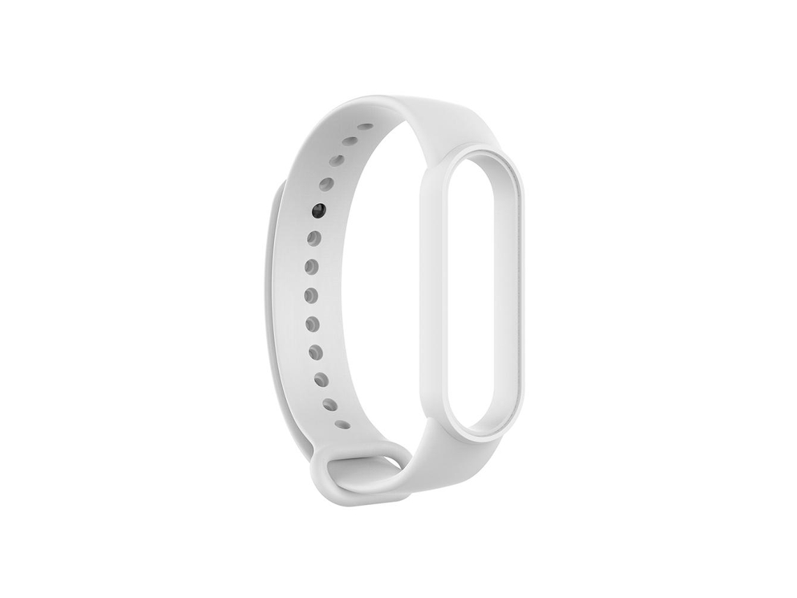 Pulseira de Substituição para Xiaomi Mi Band 6 Branca Brilhante EOOCOO