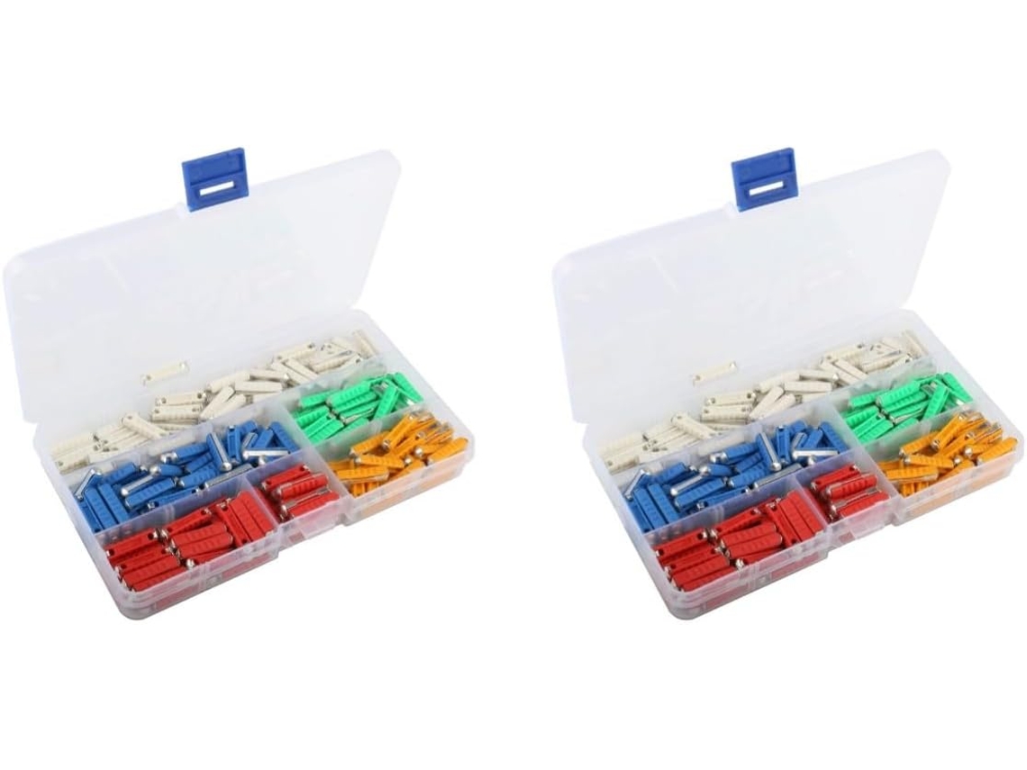 Conjunto De 400 Fusíveis E Porta-fusíveis Para Carro, Estilo Europa Oriental, Em Caixa.