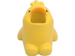 Suporte de Escova de Dentes Mini Pato em Resina | S/MARCA