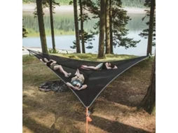 Rede De Acampamento Ao Ar Livre, Rede Triangular Para Várias Pessoas, Rede Dobrável E Portátil De Malha Aquaforge