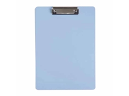 Portafolios A4 Con Clip Plegable Para Oficina Escolar Azul Claro