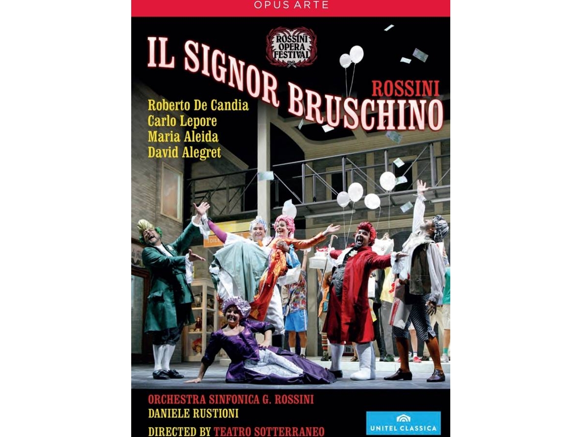 DVD-Video Album De Candida,R./Lepore,C./Aleida,M./Rustioni,D./+ - Il Signor Bruschino (1CD)