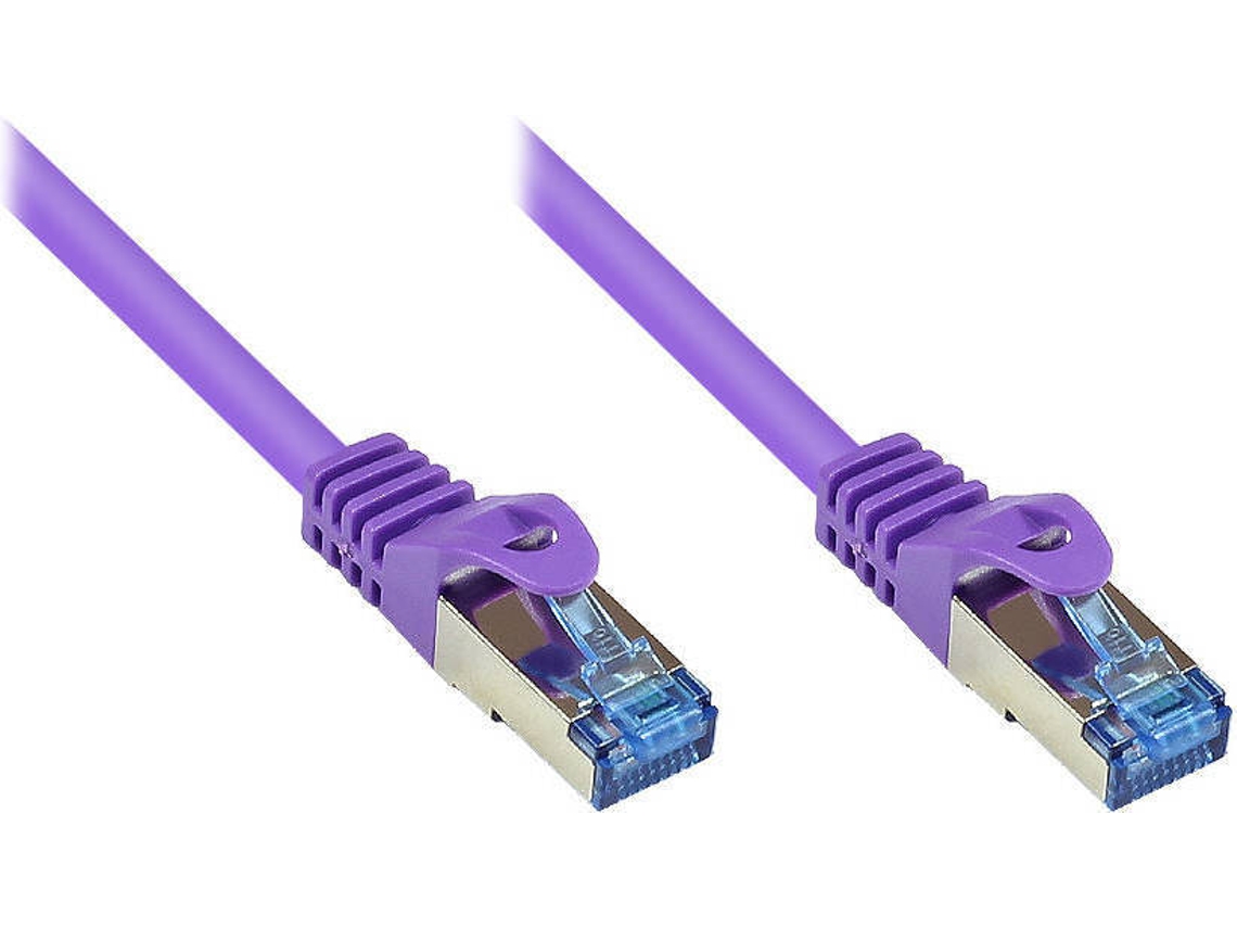 Cabo de Rede ALCASA (RJ45 - 7.5 m - Roxo)