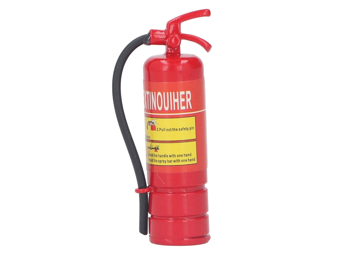 Mali extintor de Incêndio Miniatura Casa de Bonecas 1:12 Liga Acessório Decorativo