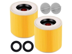 Filtro Hepa Para Aspiradores De Pó Karcher Wd3 Wd3p Wd2 Wd1 Mv2 Mv3 A2604 A2004 A2204 A2054 Nt27/1 Se 4001 Se 4002_glo