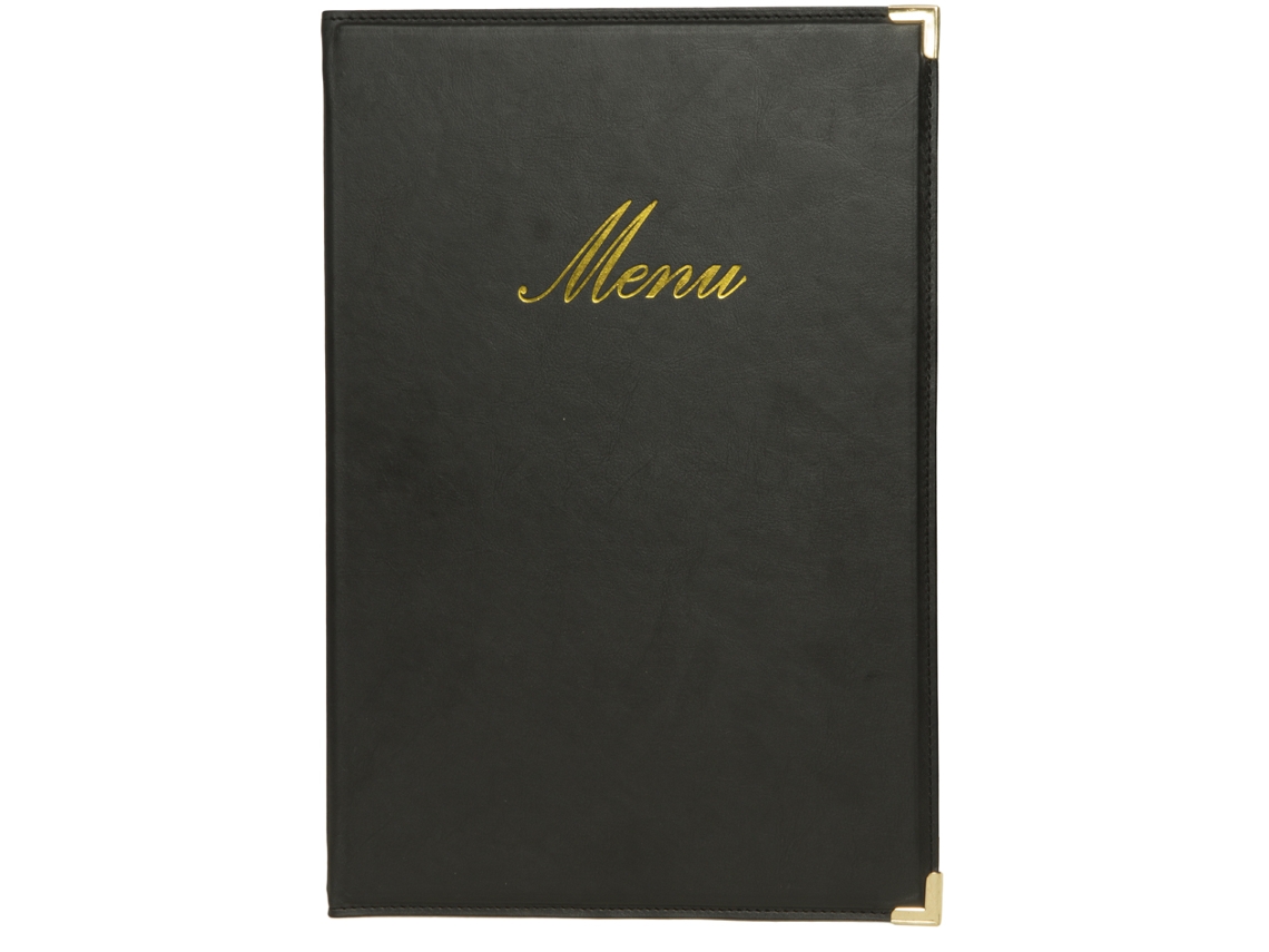 Pasta de Menu SECURIT Classic A5 Vinho Tinto