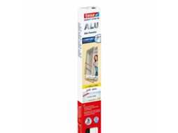 Moskitiera Okienna Aluminiowa Rama Biała 1,4m X 1,5m Comfort Tesa
