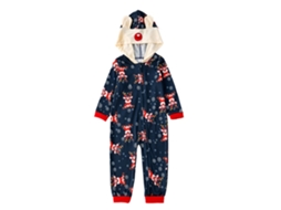 Laxiscreed Pijamas De Natal Com Estampa De Veado Para Toda A Família