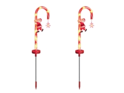 Laxiscreed Pack De 2 Luzes De Natal Led Para Exterior E Jardim – Decoração Festiva