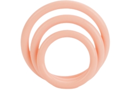 CALEXOTICS Tri Rings Natural Rosa Claro