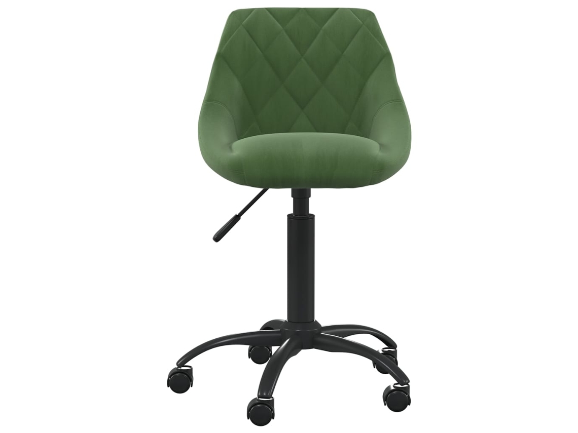 Cadeira de Escritório Veludo Verde escuro MAISON EXCLUSIVE
