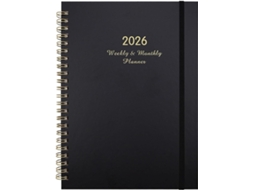 Agenda Semanal 2026 com para Multifuncional de e Organizadora CHABERLU