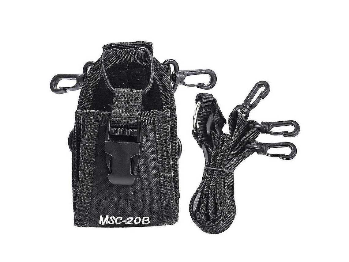 Nylon Rádio Coldre Universal Bolsa De Rádio Ajustável Interfone