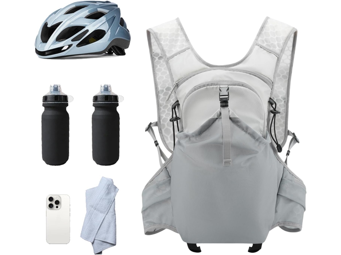 Mochila de hidratação para caminhadas, mochilas para uso diário com sistema de hidratação.