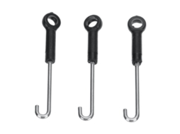 Conjunto de Bielas para Helicóptero Rc Blackxk K170 MDUG