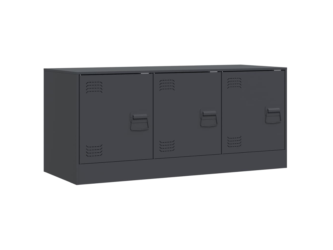 Móvel de Tv 99x39x44 Cm Aço Antracite MAISON EXCLUSIVE