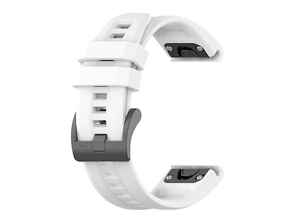 Lurelia Pulseira De Relógio Garmin Fenix 6s Pro 20mm Silicone Branco
