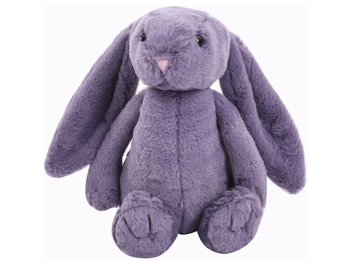 2026 conejito de Peluche, 30 Cm, Super Fluffy com Orelhas Longas, Brinquedo Bonito para Crianças e Adultos (roxo)
