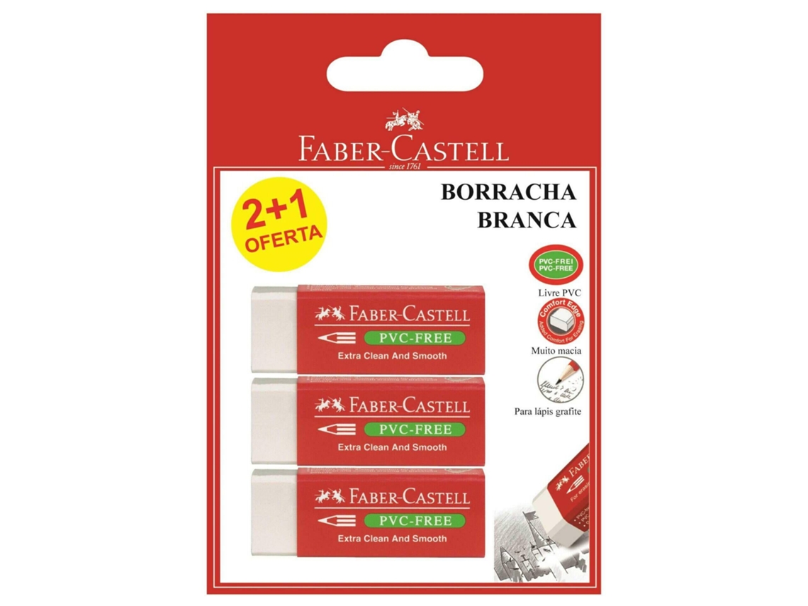 Borracha Branca FABER-CASTELL 3 un