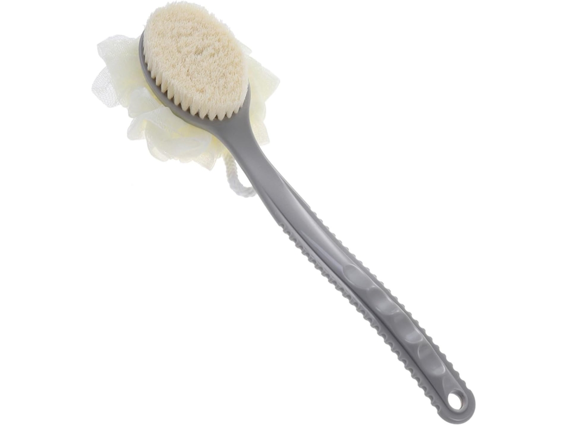 Escova De Banho Esfoliante Vicasky Para Corpo E Costas Com Esponja Cerdas Nylon Resistentes