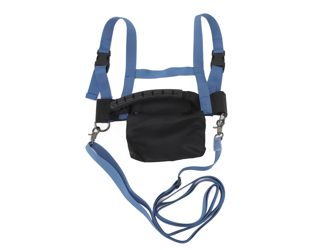 Equipamento De Treinamento De Ski Para Crianças Com Arnês Ajustável E Controle De Velocidade Nylon