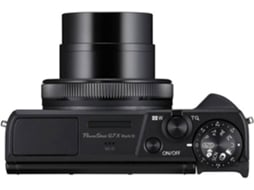 Máquina Fotográfica Compacta CANON Powershot G7X Mark III (Preto - 20.1 MP - ISO: 125 a 12800 - Zoom Ótico: 4.2x)