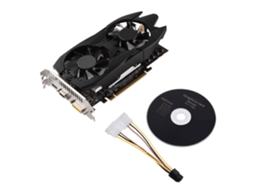 Placa De Vídeo Para Jogos Vga Gddr5 2gb 128bit Com Saídas Hdmi Dvi Hd E Dois Ventiladores De Resfriamento
