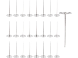 25 Pinheiros Longos, 19x50mm, Pregos de Cabeça Chata Grandes para Fogão, para Decoração Profissional