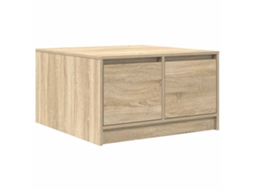 Coffee Table, Coffee Tables Vidaxl Marrom Madeira Processada (70.5 X 70 X 40 Cm)