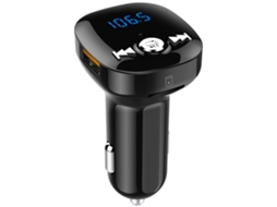 Transmissor Fm Bluetooth Veicular, Carga Rápida