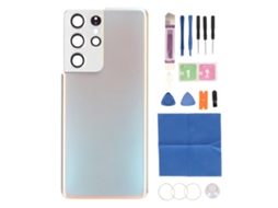 Capinha Vidro Traseiro Samsung Galaxy S21 Ultra LAXISCREED