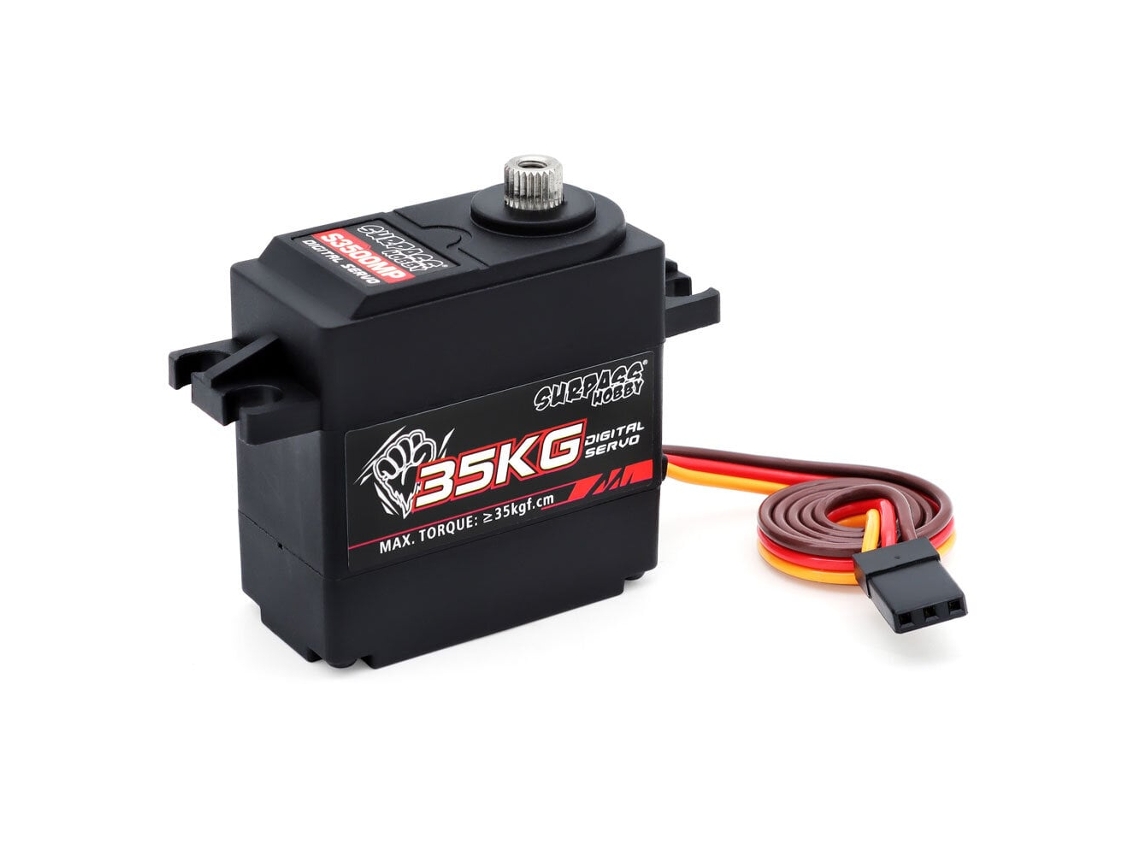 S3500mp Servo Digital Plástico Surpass hobby 35kg Alta Tensão Engrenagem Semi alumínio Asa Fixa Helicópteros Robôs MDUG
